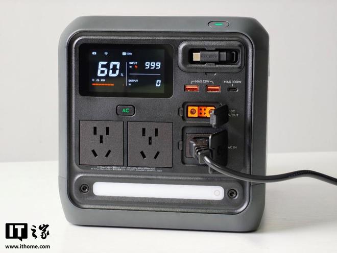 大疆Power 1000 Mini户外电源上手：小巧一度电夯级体验(图8)